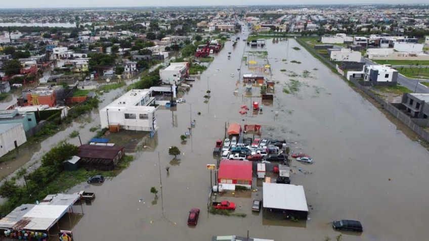 Tamaulipas pedirá declaratoria de zona de desastre en Matamoros por lluvias