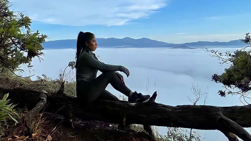 Yalitza Aparicio muestra atlético cuerpo en ICÓNICO lugar sobre las nubes en Oaxaca