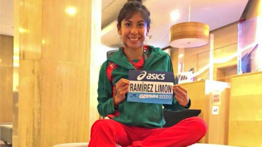 Cumple Andrea Limón con creces rumbo a maratón de Tokio 2020