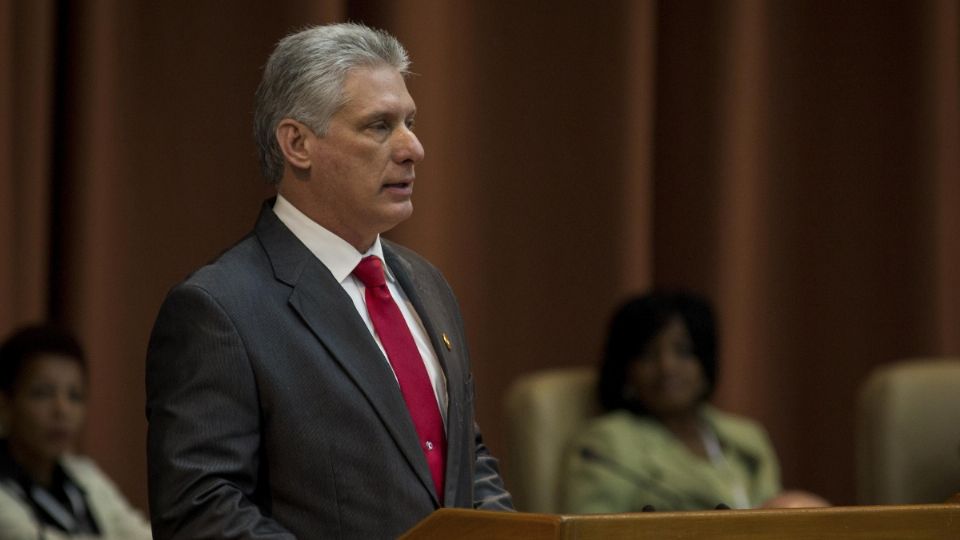 Miguel Díaz Canel, presidente de Cuba. Foto: AFP
