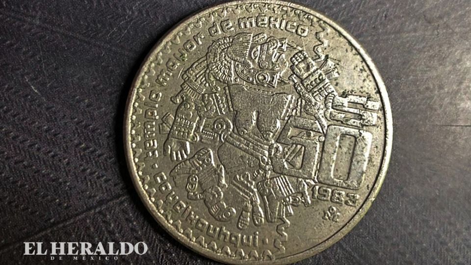 Moneda de la Diosa Azteca de la Luna. Foto: Estefanía Arreola