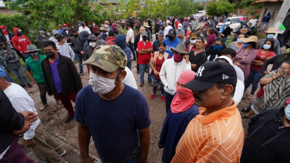 Buscan la paz en Aguililla. Foto: Cuartoscuro