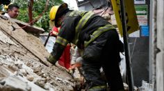 Desplome del techo de una zapatería en el centro de Guadalajara deja una mujer herida: VIDEO