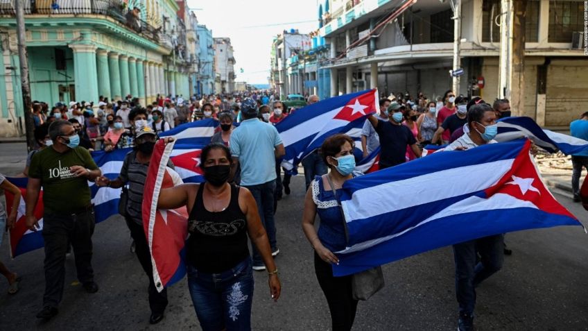 Nunca habían sucedido protestas así en Cuba; EU no está detrás, el pueblo levantó la voz: Federalismo Libertad