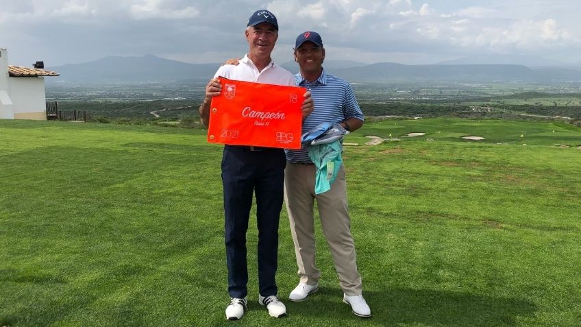 Carlos Peláez se impuso en playoff en el ranking profesional de golf