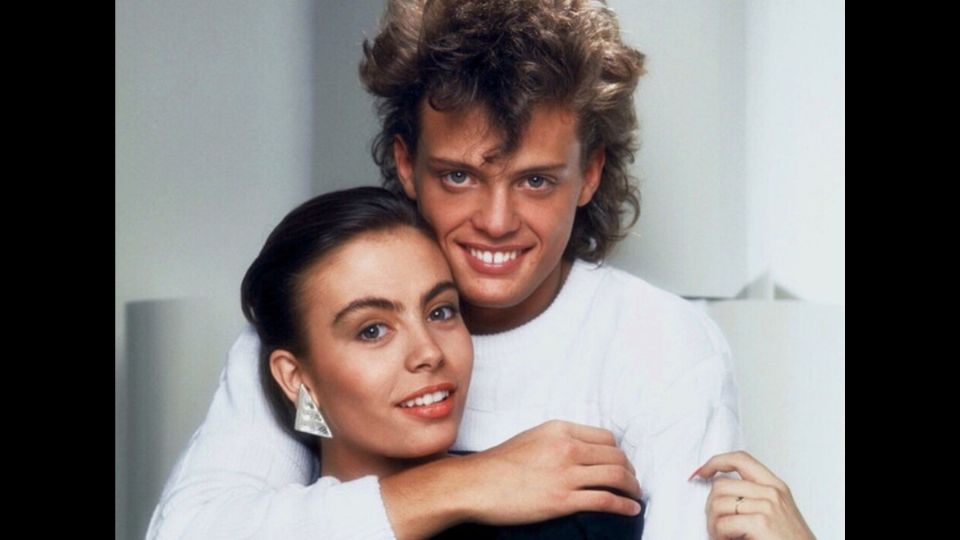 Sasha Sokol y Luis Miguel mantuvieron un noviazgo efímero cuando eran jóvenes. Foto: Especial