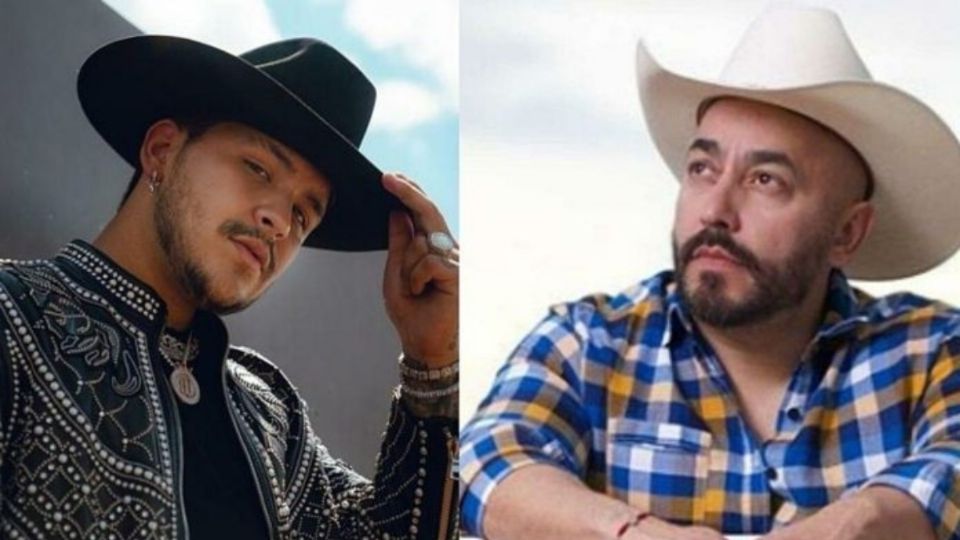 Christian Nodal VS Lupillo Rivera. Foto: Especial