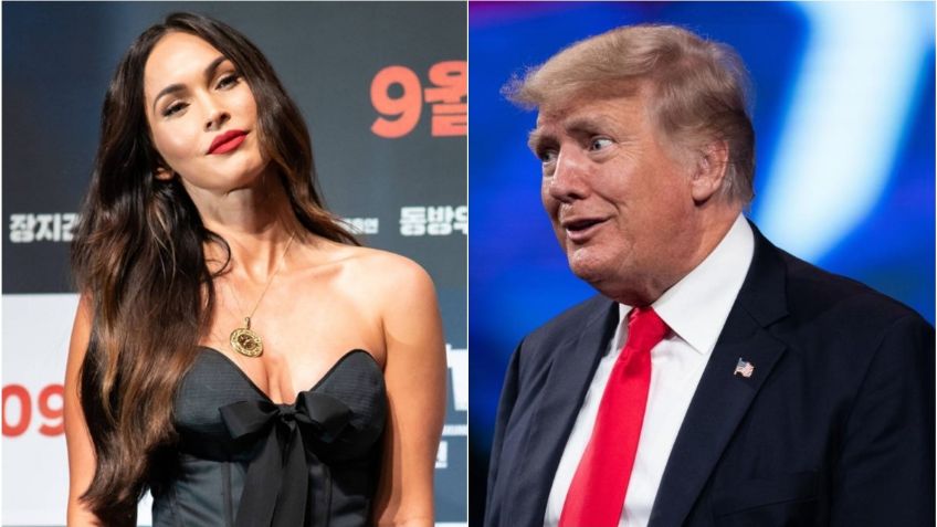 Megan Fox responde a los haters que la criticaron por llamar a Donald Trump "Leyenda"