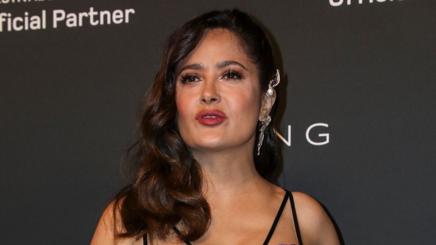 Salma Hayek: El vestido rosa que demuestra que siempre ha lucido espectacular | FOTO