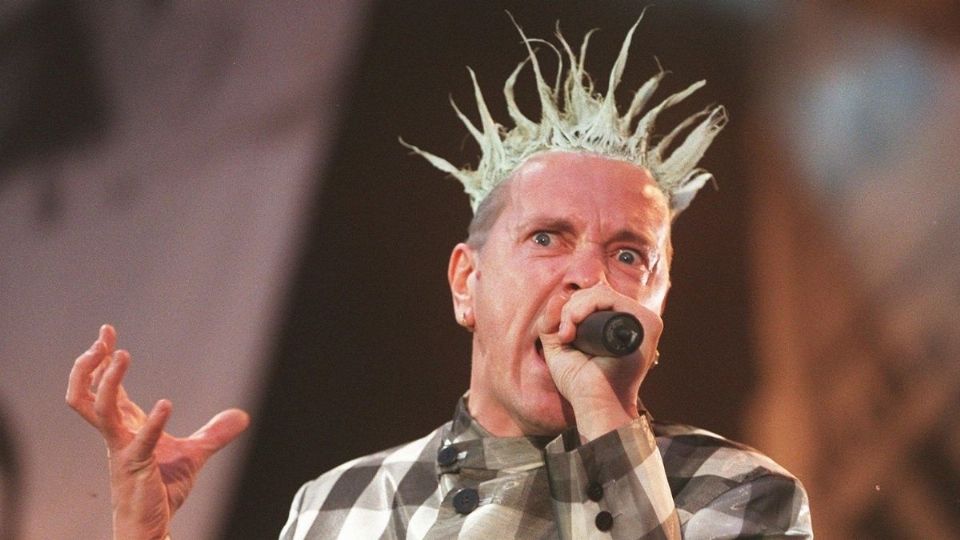 Johnny Rotten, vocalista de Sex Pistols. Foto: AP