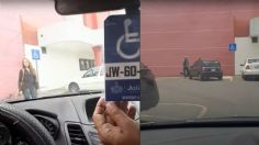 VIDEO VIRAL: Arrebatan lugar de estacionamiento a abuelito con discapacidad y el karma les cobra al instante