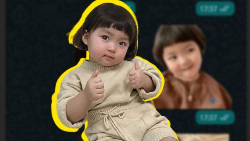 ¿Quién es la niña coreana de los stickers de WhatsApp y cómo conseguirlos?