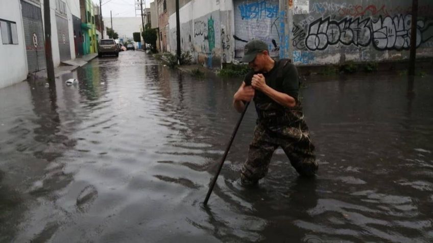 Desquicia lluvia de esta tarde la zona metropolitana de Guadalajara