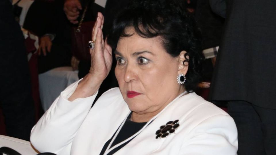 Carmen Salinas es una de las famosas que tienen en nombre de la Virgen del Carmen. Foto: Cuartoscuro