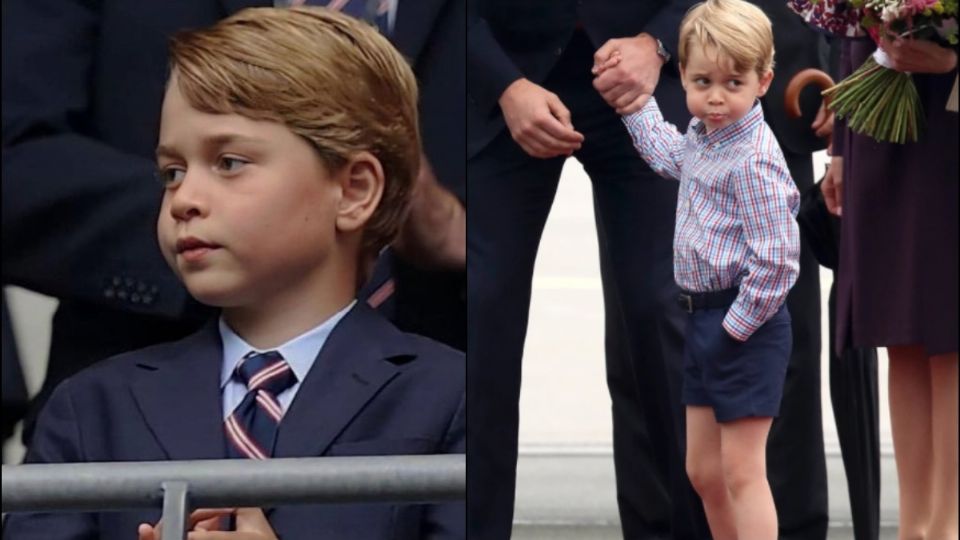 La última vez que se le vio a George con shorts fue en la celebración del Día del Padre. Fotos: Instagram, @royalchildren_europe