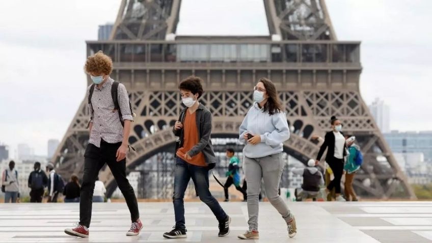 Francia reporta más de 12 mil 500 nuevos casos de covid-19; es el tercer día consecutivo en superar los 10 mil