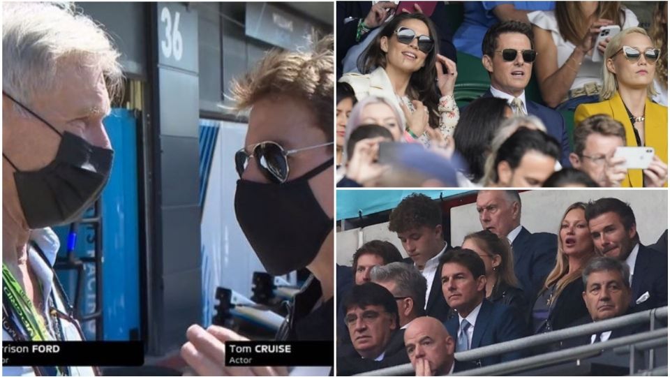 Tom Cruise se ha llevado las primeras planas en el mundo deportivo europeo
