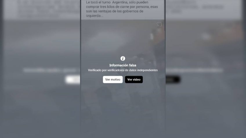 En Argentina no limitaron el consumo de carne, video que circula es falso