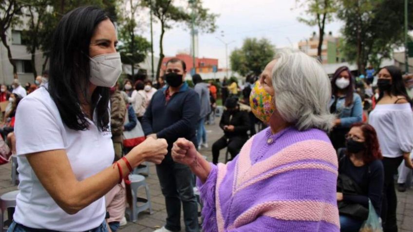 Inicia Lía Limón gira de agradecimiento en Álvaro Obregón