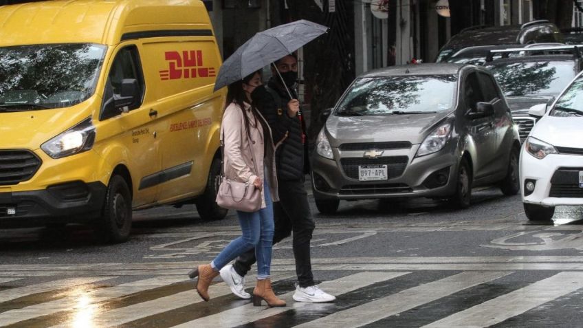 ¿A qué hora va a llover en la CDMX este 21 de julio?