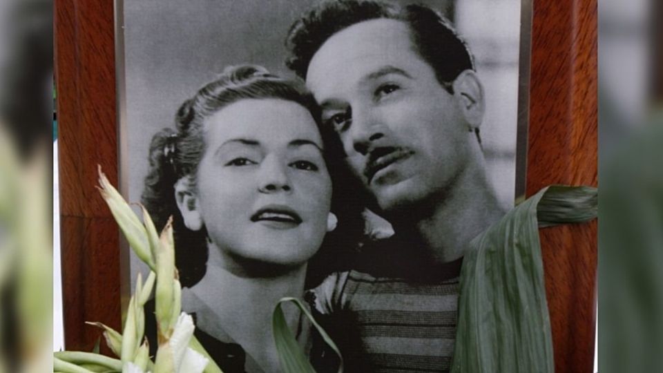 Pedro Infante y Blanca Estela Pavón. Foto: Especial