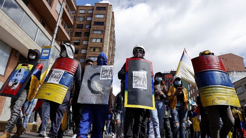 Exigen reforma policial y apoyos por los estragos de la pandemia. Foto: Agencias
