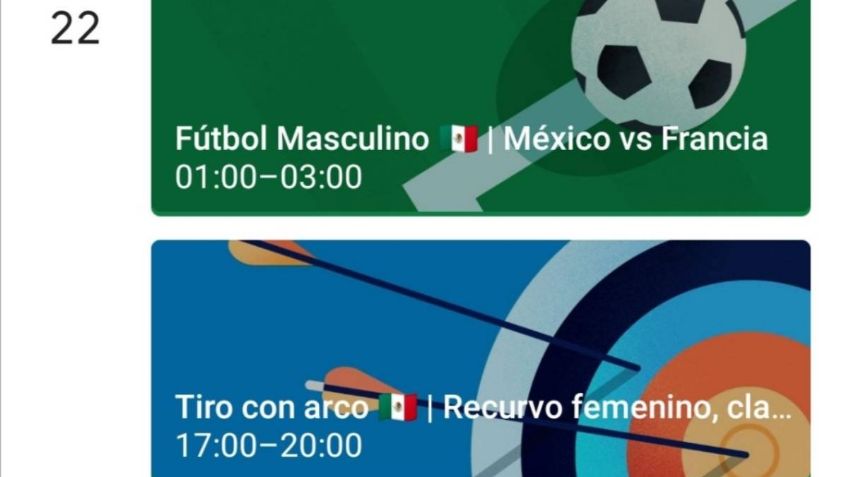 Activa así tu Calendario de Google para que te avise cuando participen atletas mexicanos en Tokio 2020