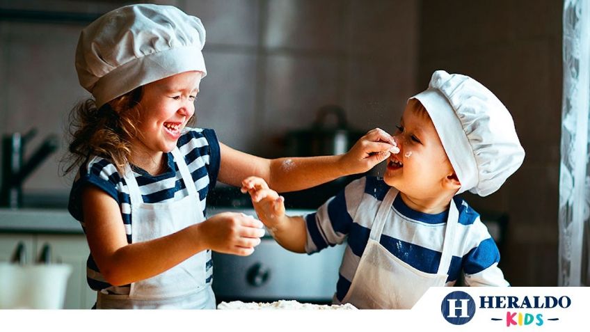 Diviértete cocinando con tus hijos con éstas sencillas recetas