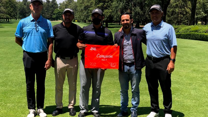 Julián Valenciana gana la etapa del ranking profesional de golf