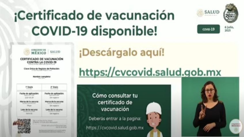 ¡Atención! SSC alerta sobre sanciones por presentan certificados falsos de vacunación