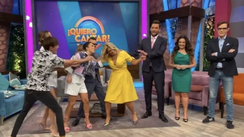 ¡Hay pleito! Laura G y Anette Cuburu se "desgreñan" en plena transmisión en vivo