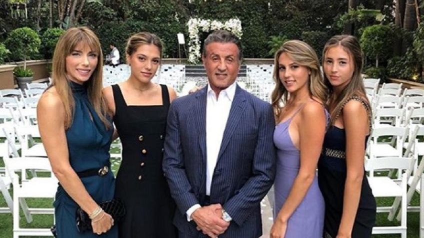 Ellas son las 3 hermosas HIJAS de Sylvester STALLONE ¿Lo querrías de suegro?: FOTOS