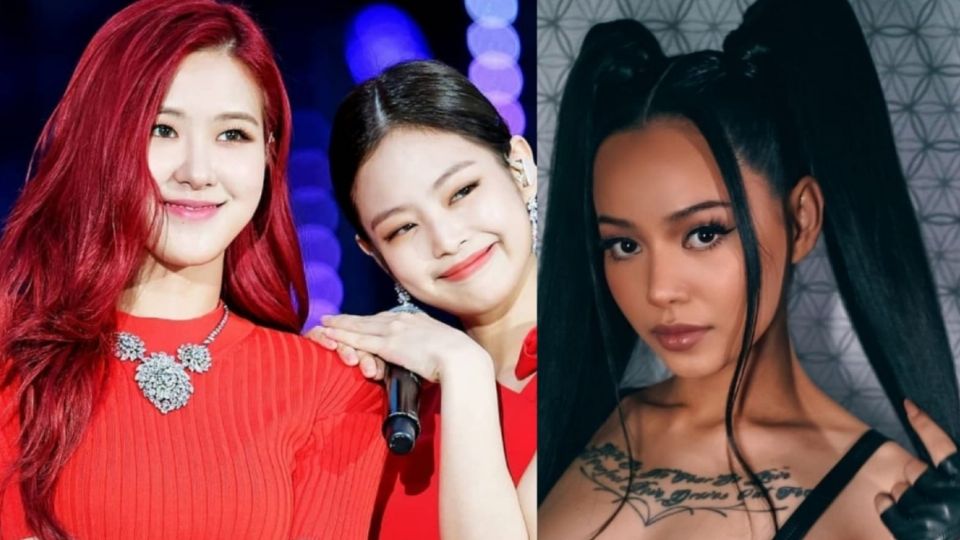 Bella Poarch conoce a BLACKPINK Foto: Especial