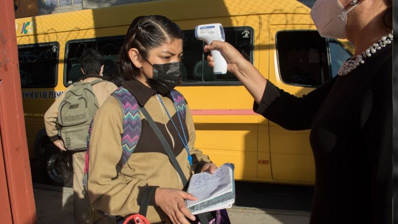 Las escuelas deben seguir las medidas de seguridad. Foto: Cuartoscuro