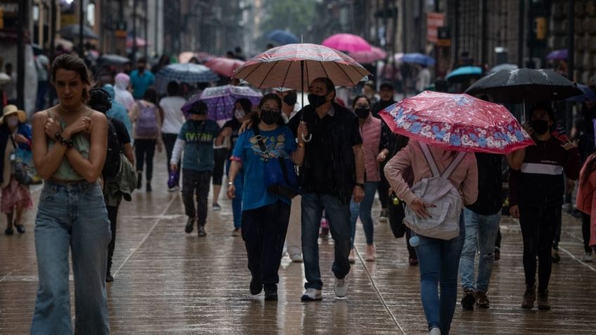 Clima en México: Lluvias intensas en el norte y occidente de México; CDMX con chubascos y una máxima de 26°C