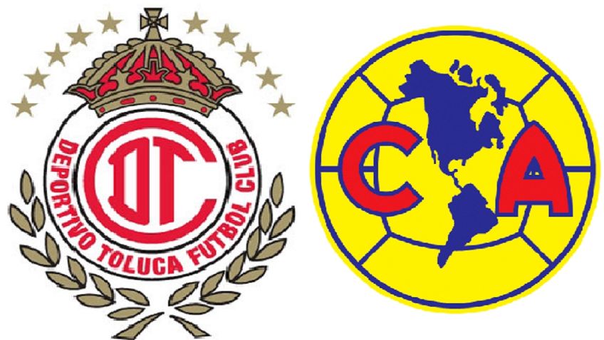 Toluca y América, protagonistas de la primera final por Liguilla en el futbol mexicano