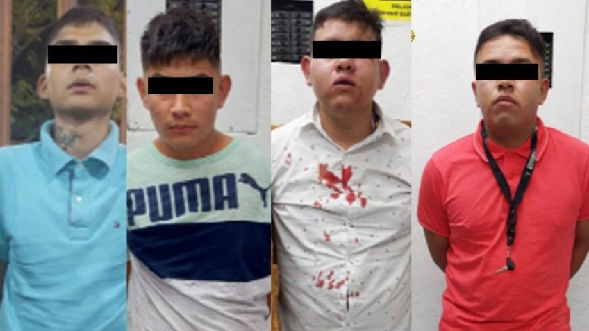 Jóvenes disparan al aire en Iztapalapa con una ametralladora; son detenidos por la SSC