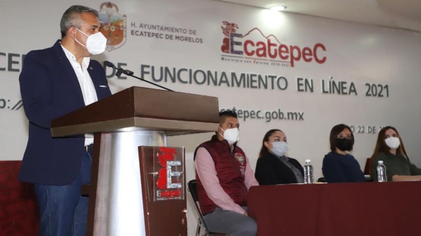 Ecatepec otorga licencias de funcionamiento en línea para reactivar la economía