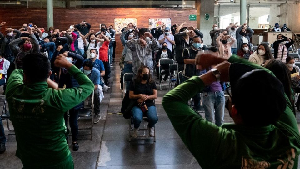 La activación física durante la jornada de vacunación contra Covid-19 ha sido un tema popular en redes. Foto: Cuartoscuro