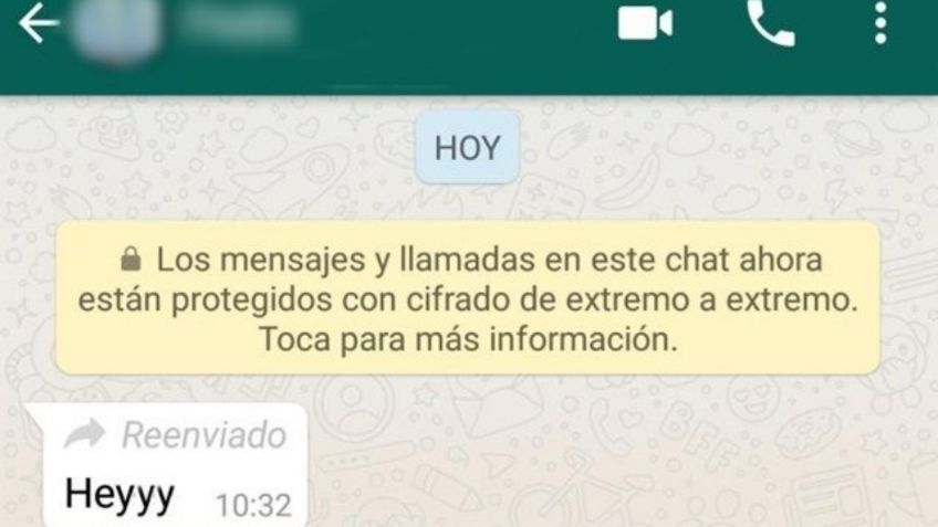 Cómo mandar un mensaje de WhatsApp sin que salga la leyenda 'Reenviado'