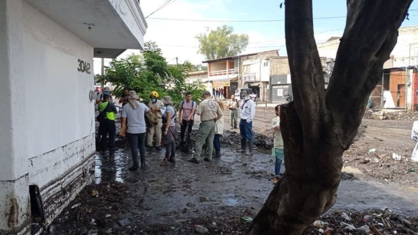 Desbordamiento de ríos afecta a 600 viviendas en Jalisco