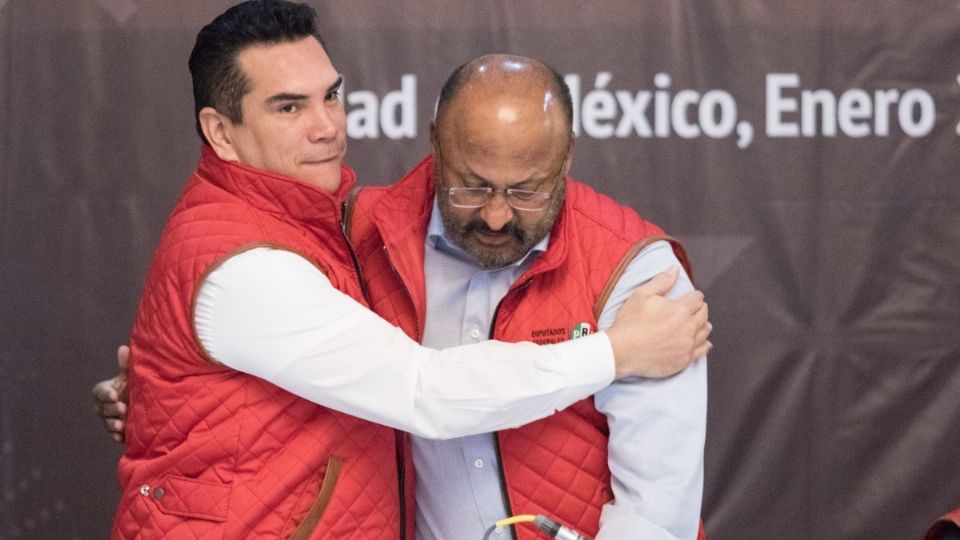 Alejandro Moreno y René Juárez Cisneros. FOTO: CUARTOSCURO.COM