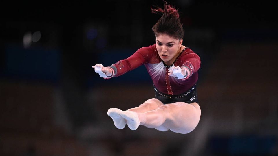 Alexa Moreno buscará colgarse una medalla en la final de salto con caballo el próximo domingo 1 de agosto. Foto: AFP