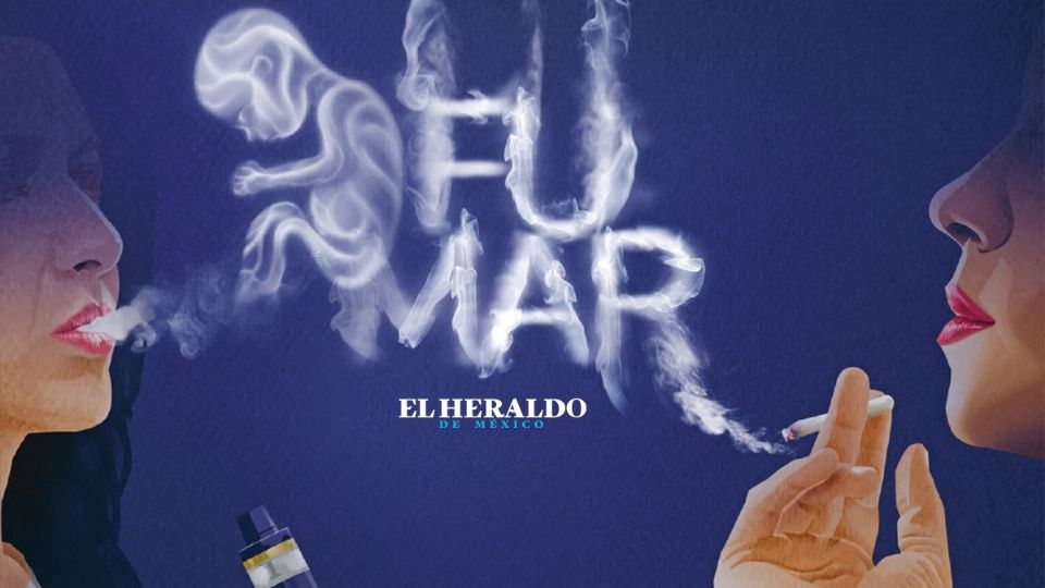 FUMAR Y VAPEAR. El tabaco causa alrededor de ocho millones de muertes anuales a nivel mundial. Ilustración: Edie Macias