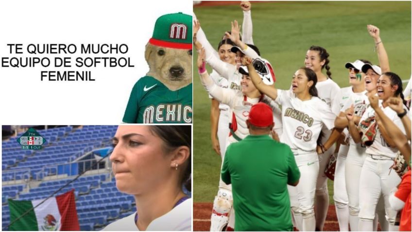 Afición reacciona con mensajes de apoyo a la selección de softbol mexicana | Tokio 2020