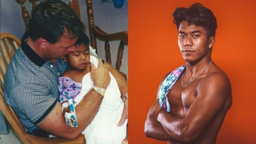 Padre gay salvó a un niño de morir en un orfanato, lo apoyó a ser atleta y hoy compite en Tokio 2020