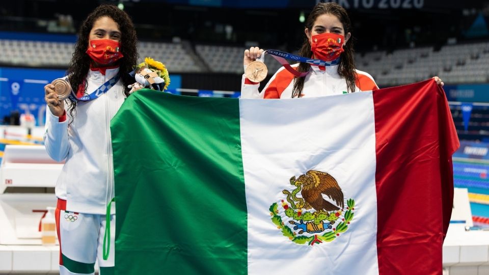 México suma dos medallas de bronce durante su participación en Tokio 2020. Foto: Mexsport