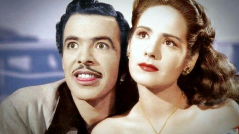 La guapa actriz argentina trabajó con grandes estrellas del cine nacional como Tin Tán y Pedro infante. FOTO: Twitter