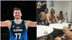 Equipo de básquetbol de Eslovenia y Luka Doncic hacen fiesta en la Villa Olímpica de Tokio 2020