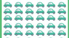 RETO VISUAL: Encuentra el coche diferente en 20 segundos y demuestra tu destreza